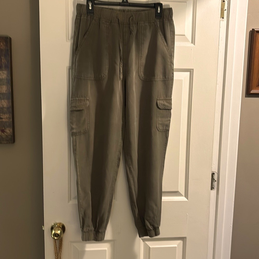 Camo Green Cargo Pants